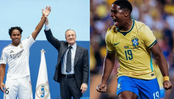 Endrick fala sobre Ancelotti e vaga na Seleção.| Foto: Reprodução SBT News/ Divulgação