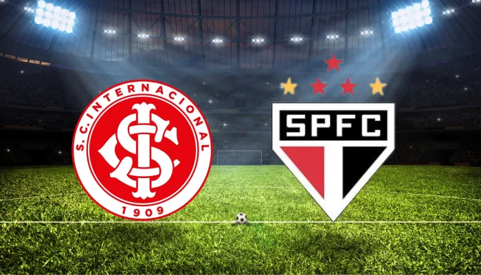 Internacional x São Paulo onde assistir e escalações.| Foto: Reprodução SCC10