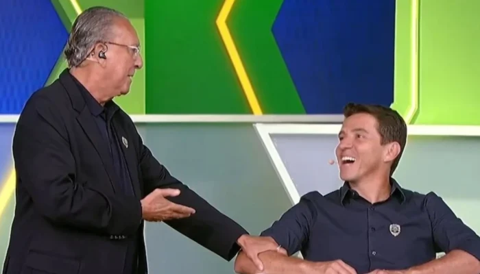 Juninho Paulista é novo comentarista do SBT.| Foto: Reprodução SBT Sports