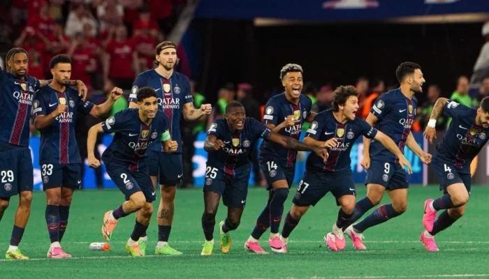PSG vence Arsenal nos pênaltis e conquista o bicampeonato da Champions League – Imagem: reprod...