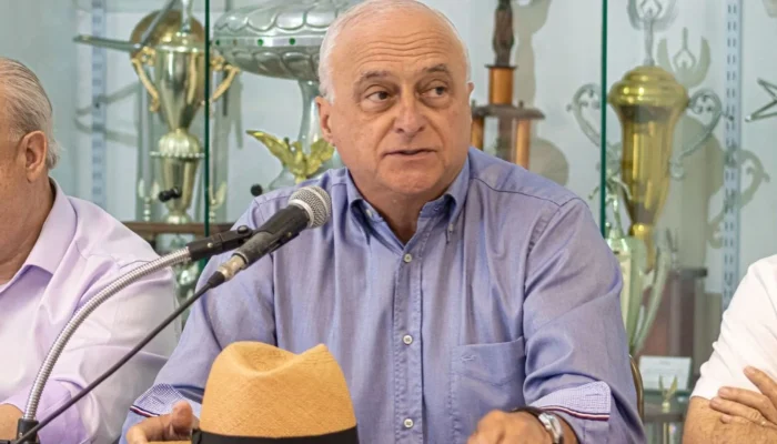 Paulo Prisco Paraíso renuncia e deixa a SAF do Figueirense.| Foto: Eduardo Pauli / FFC / Divulga...