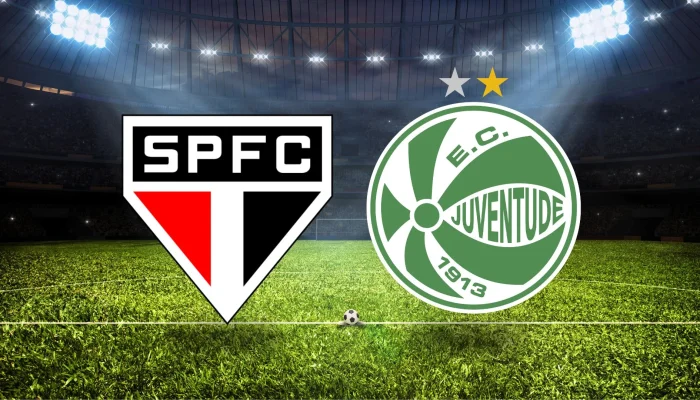 São Paulo x Juventude onde assistir e escalações.| Foto: Reprodução SCC10