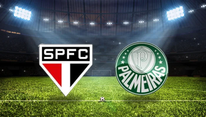 São Paulo x Palmeiras onde assistir e escalações.| Foto: Reprodução SCC10