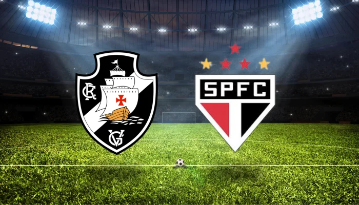 Vasco x São Paulo onde assistir e escalações.| Foto: Reprodução SCC10