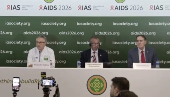Coletiva de imprensa da AIDS 2026