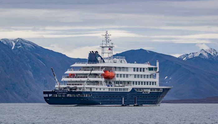 1 de 1 Navio Hondius, em que houve surto de hantavírus. Metrópoles - Foto: Divulgação/oceanwide
