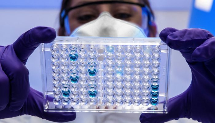 1 de 1 Imagem colorida mostra médica analisando material genético - Metrópoles - Foto: Unsplash