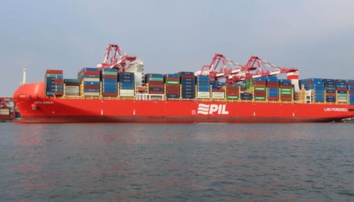 Gigante dos mares atraca em SC e impressiona observadores pelo tamanhoFoto: Vessel Finder/Reprodu...