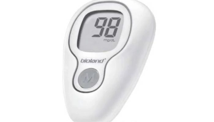 1 de 1 Imagem colorida mostra medidor de glicose da marca Bioland - Metrópoles - Foto: Divulgação